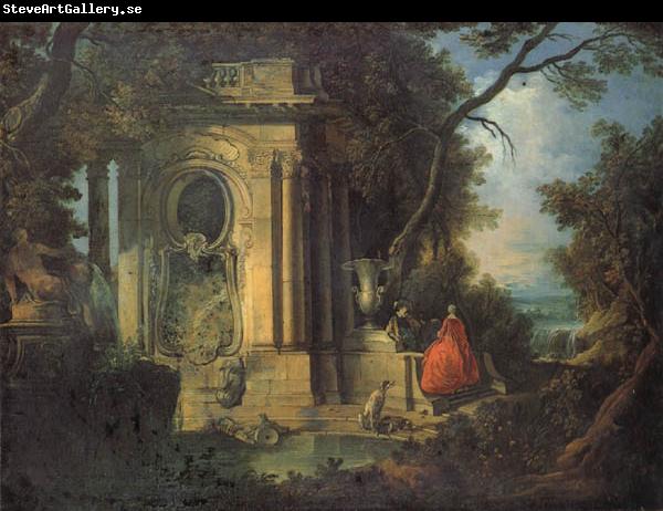 Jacques de letin Park Scene